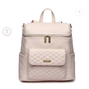 Luli Bebe Monaco Diaper Bag (backpack) nude pink